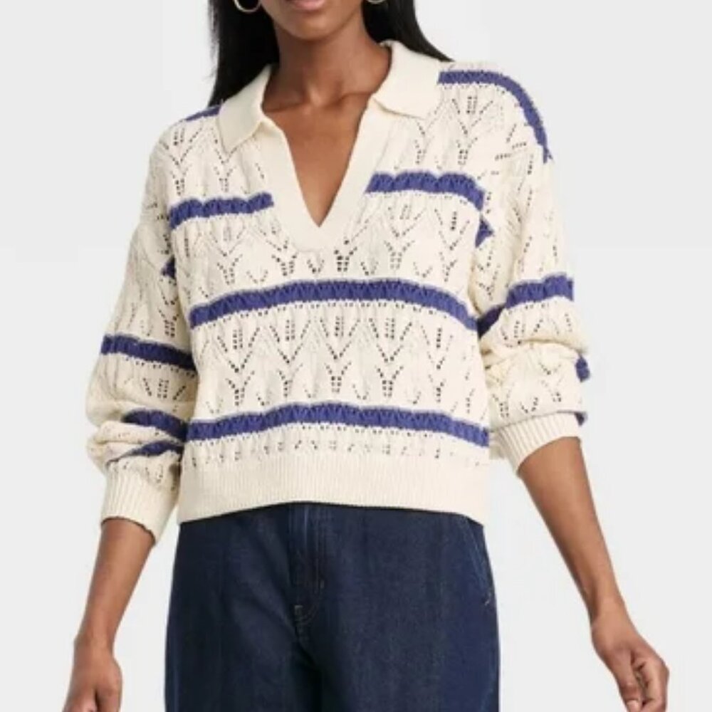 🌴 Universal Thread collared polo Sweater 🌴